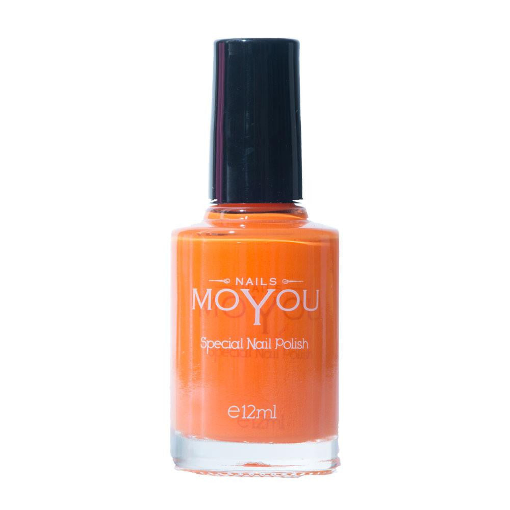 MoYou Nail Fashion Tropical Collection - California Orange