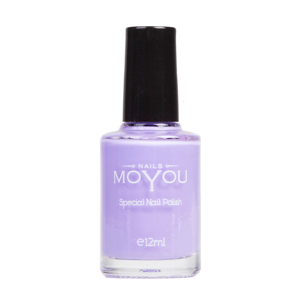 Lilac Stamping Nail Polish by MoYou Nail Fashion