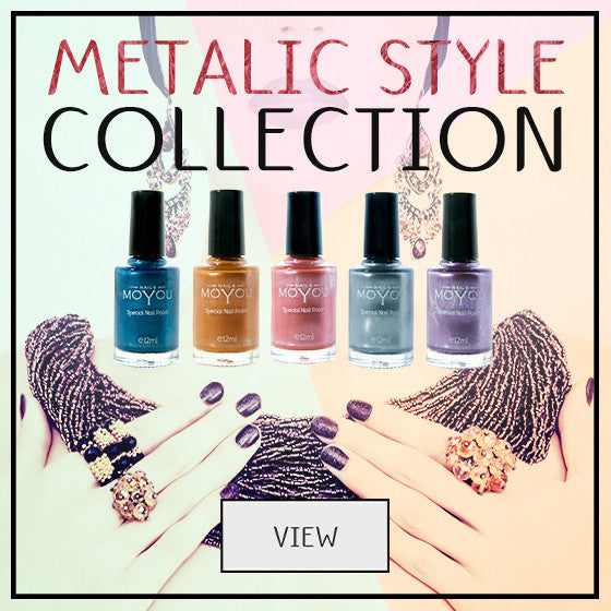 Mettalic Collection Nail Polish - MoYou Nail Fashion 