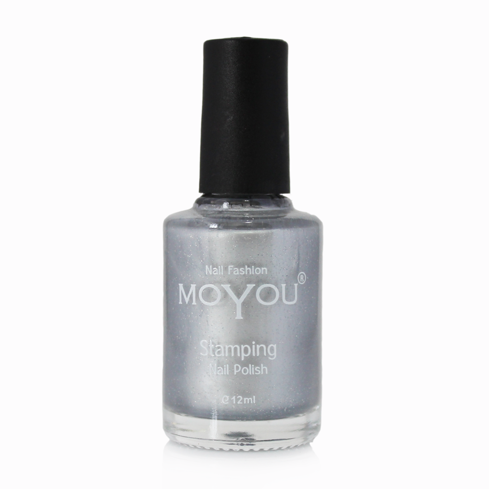 MoYou Nail Fashion - Rock N Roll Collection Silver Stamping Nail Polish